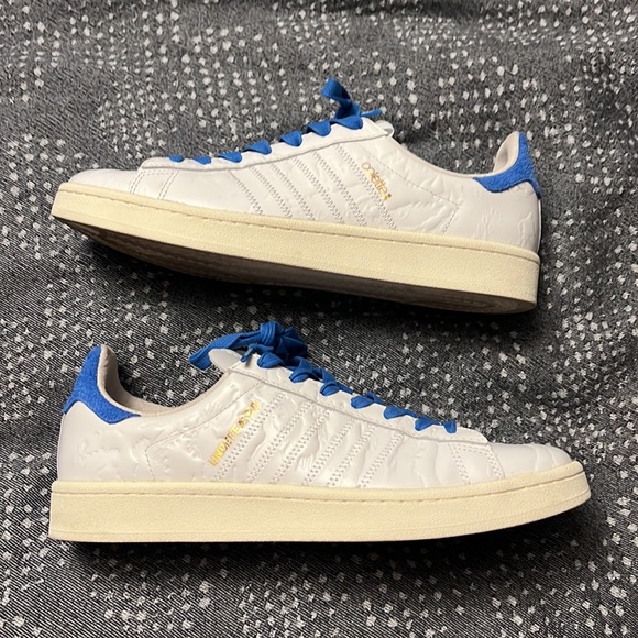 Like new worn twice ColettexUndefeatedxCampus S.E ‘white blue’ Sz 10 No Box - Picture 3 of 11